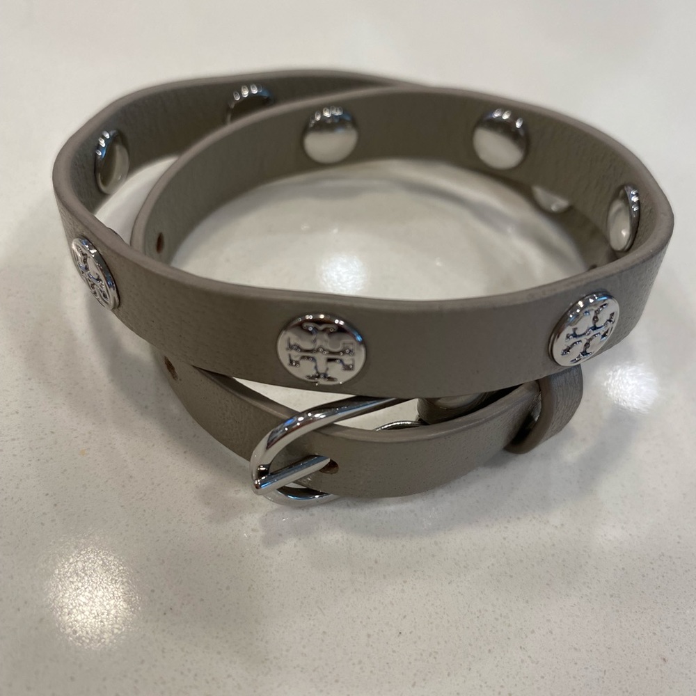 Tory Burch Double Wrap Logo Bracelet